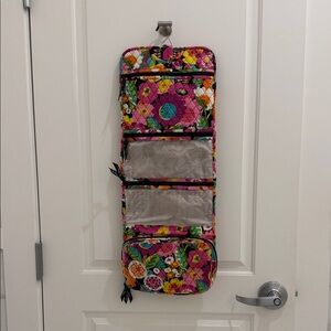 Vera Bradley Quilted Floral Hanging Organizer - Pink Multicolor
